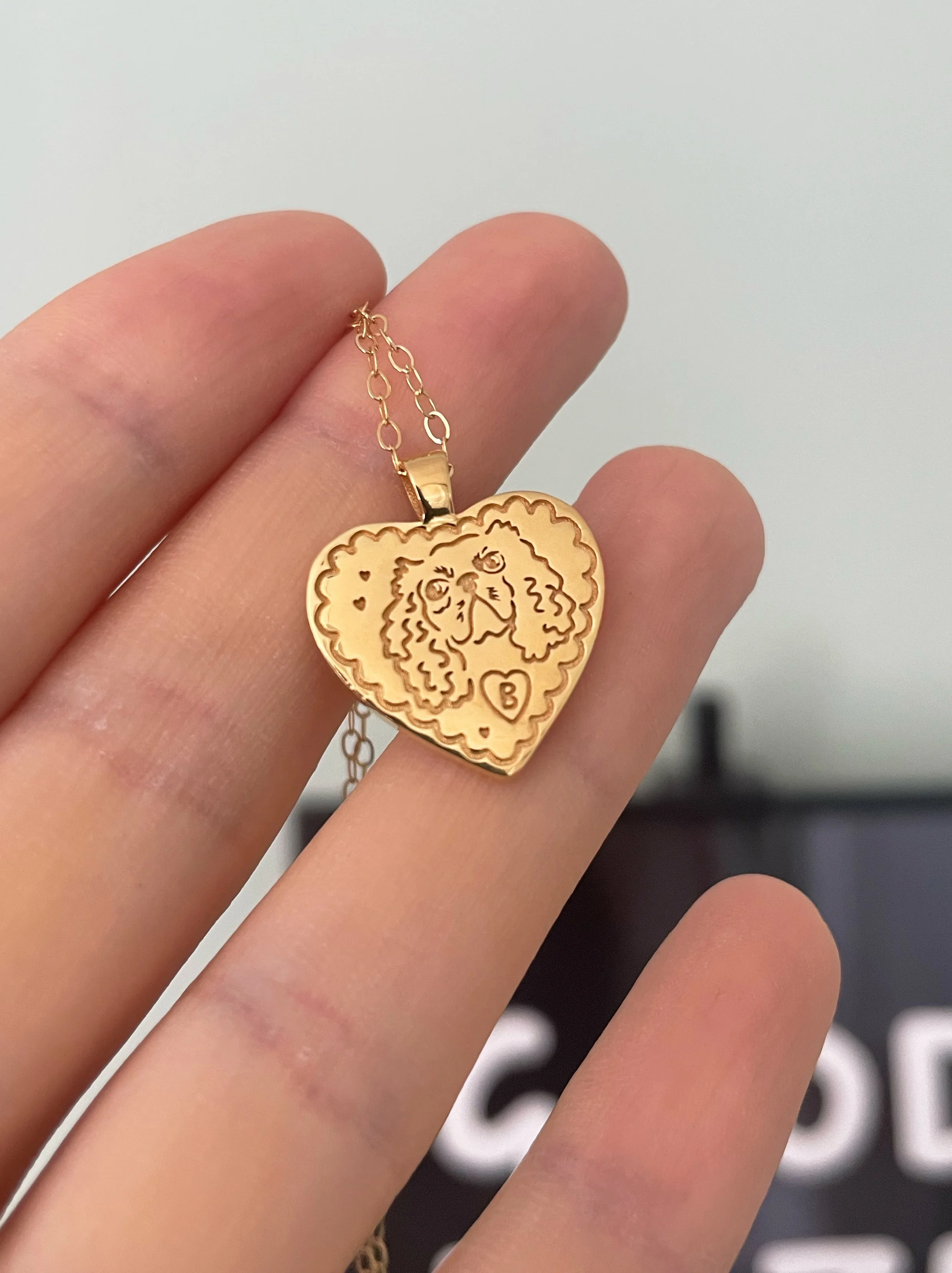GD X LS Pet Portrait Necklace — Good Daze